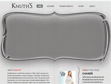 Tablet Screenshot of knuths.com